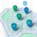 Asset tracking icon